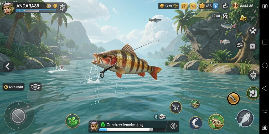 Gameplay memancing yang menakjubkan di ANDARA88.