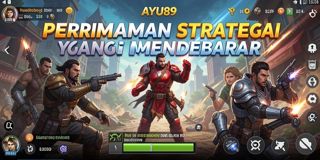 Tampilan gameplay seru dalam AYU89 yang menguji strategi Anda.
