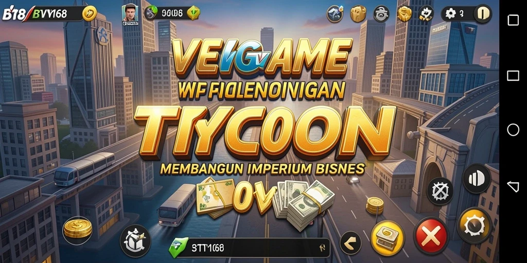Tampilan menarik dari gameplay BTV168 dengan elemen Tycoon yang mendebarkan.