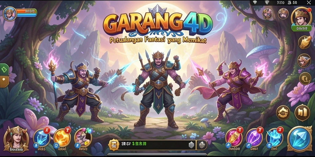 Tangkapan layar GARANG4D menampilkan aksi pertarungan yang seru.