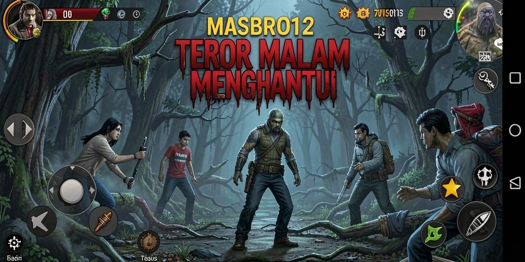 Gameplay menegangkan dalam atmosfer Horror yang mencekam.
