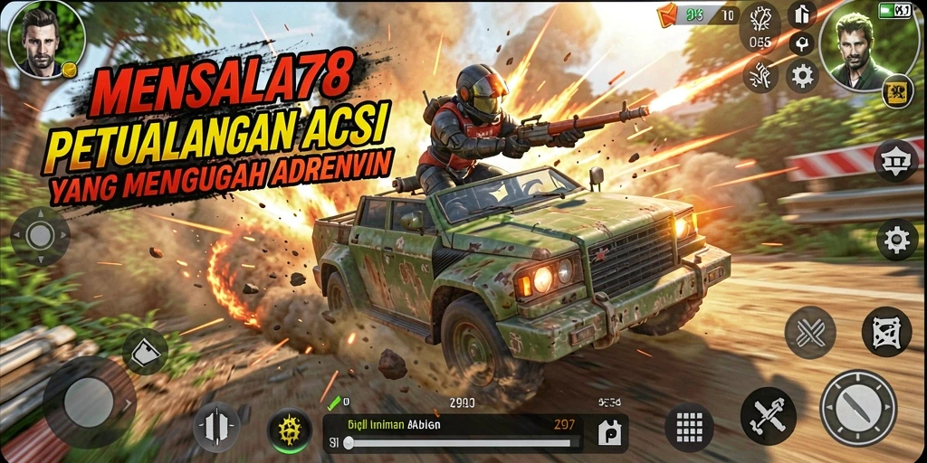Screenshot dari gameplay action yang mendebarkan di MENYALA78.