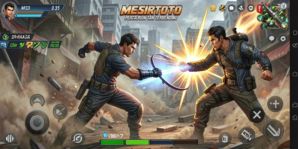 Tampilan gameplay seru dari MESIRTOTO yang penuh aksi dan tantangan.