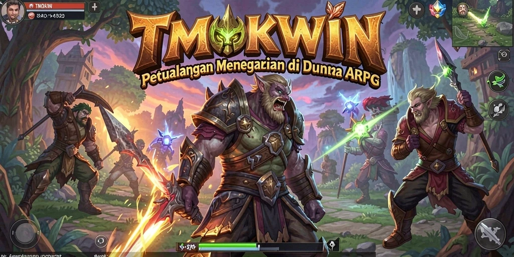 Tampilan gameplay seru dan menegangkan di TMOKWIN.