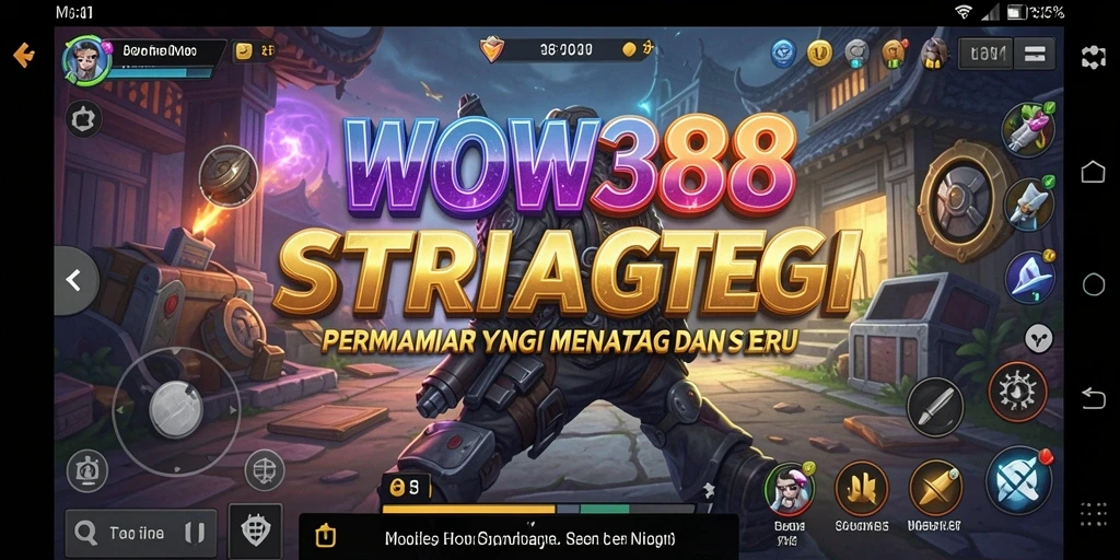 Tangkapan layar gameplay WOW388 menunjukkan strategi mendalam yang terlibat.