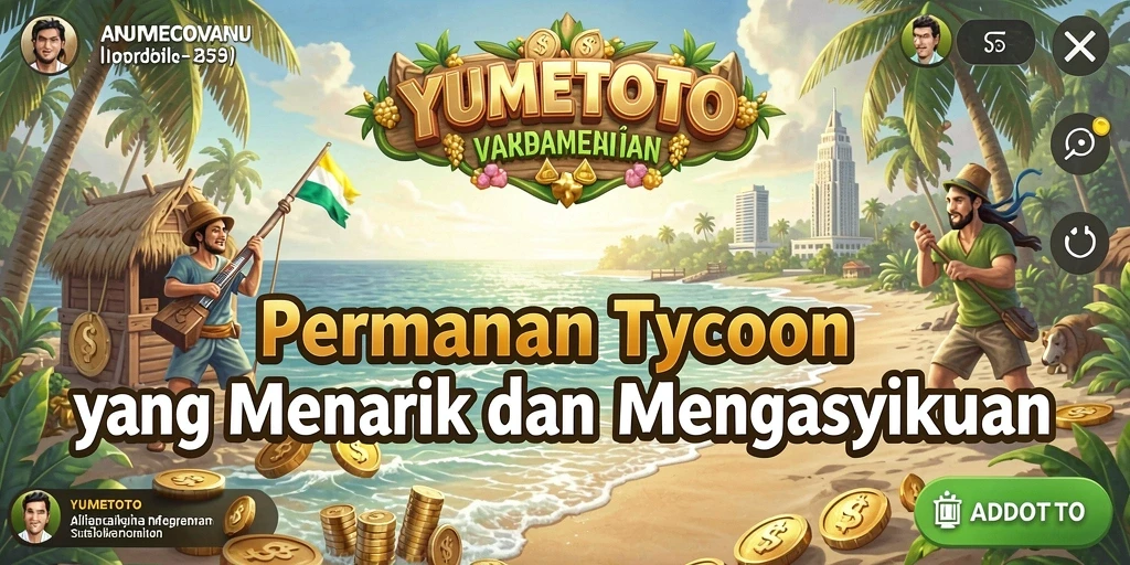 Tampilan gameplay YUMETOTO yang seru dan interaktif.
